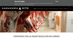 Desktop Screenshot of carnicassito.com